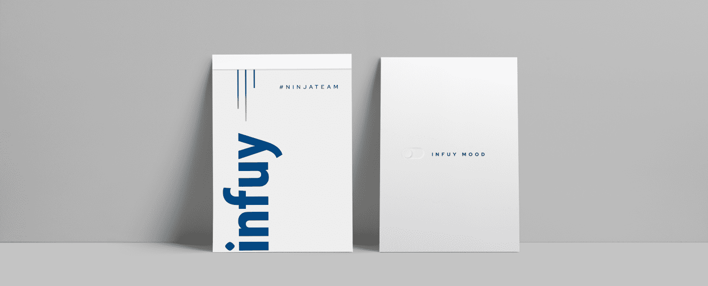 Mockup de Infuy creado por Launchy