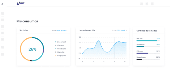 Mockup de Jaak creado por Launchy