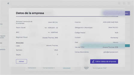 Mockup de Jaak creado por Launchy
