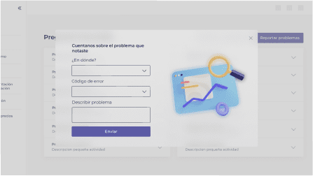 Mockup de Jaak creado por Launchy